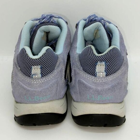 LL Bean TEK 2.5 Women's Pre-owned Lavender Waterproof Hiking Sneakers - sz. 6w - Picture 4 of 5